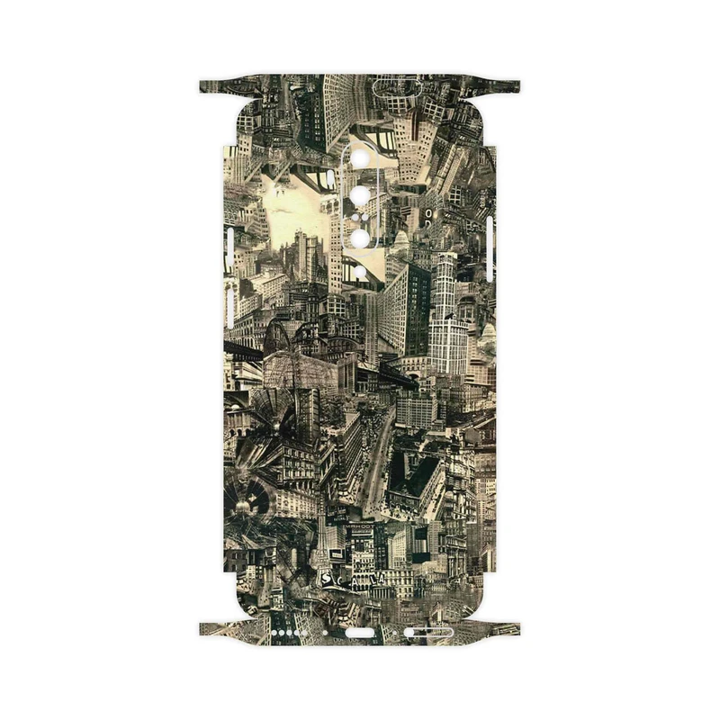 برچسب پوششی ماهوت مدل Collage of Skyscraper-FullSkin مناسب برای گوشی موبایل وان پلاس 7T Pro