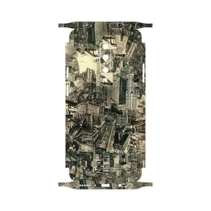 MAHOOT Collage of Skyscraper-FullSkin Cover Sticker for OnePlus 7T Pro