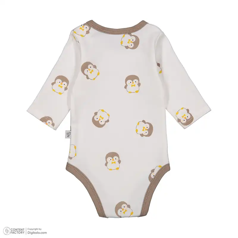 ست 3 تکه لباس نوزادی نیلی مدل 4062