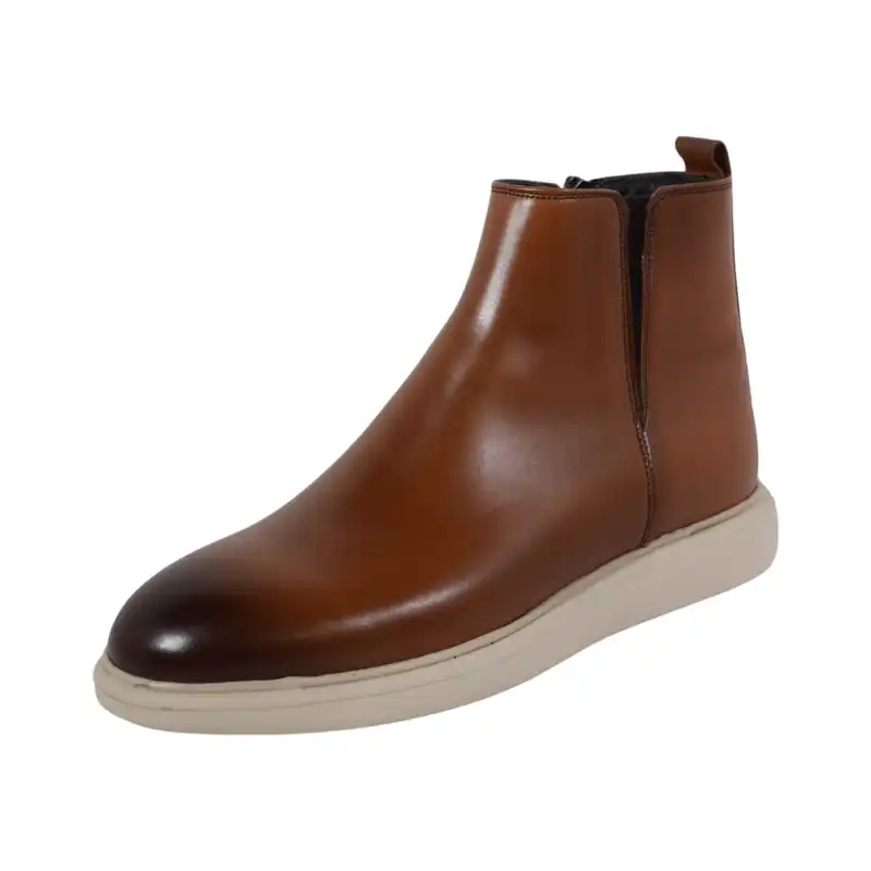 نیم بوت مردانه چرمیران مدل bm1030 شبرو