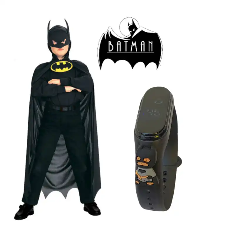 ساعت مچی دیجیتال پسرانه مدل Batman