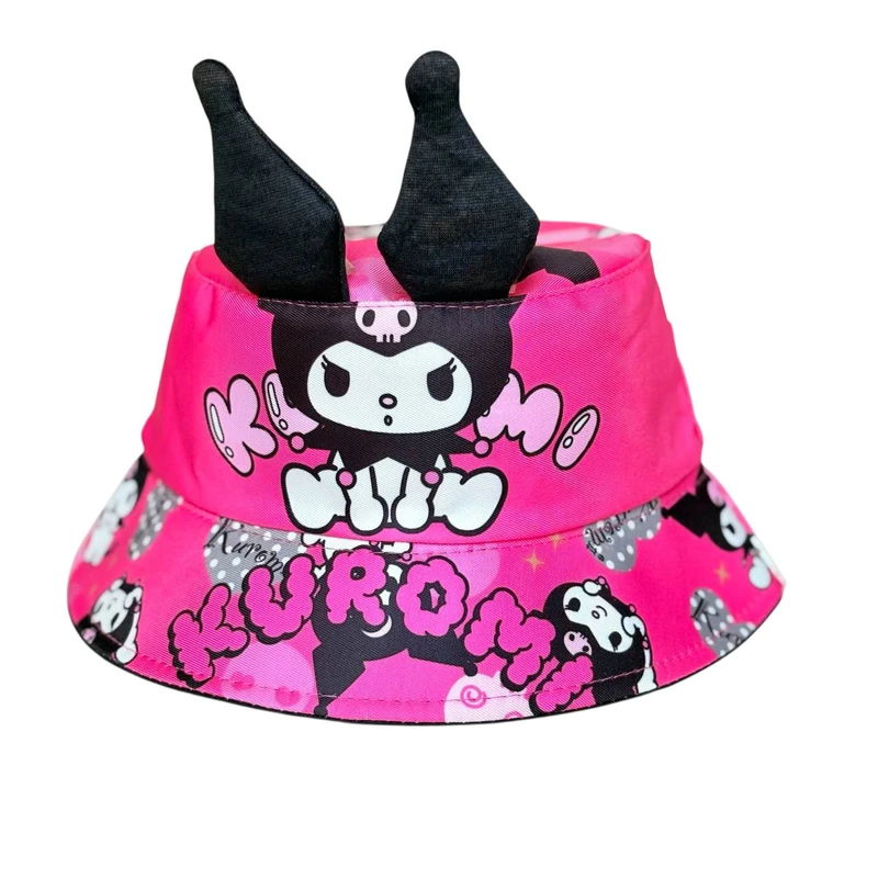 کلاه باکت دخترانه مدل کرومی کد 009