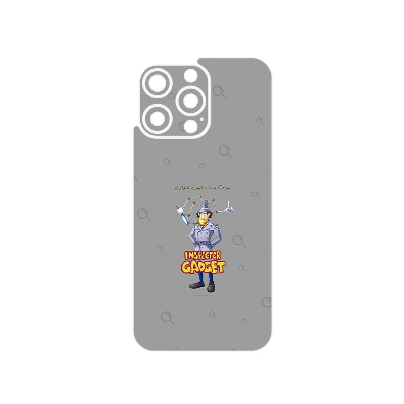 برچسب پوششی ماهوت مدل Inspector Gadget مناسب برای گوشی موبایل اپل iPhone 15 Pro Max
