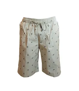 شلوارک مردانه مدل کتان زیر زانو 6626