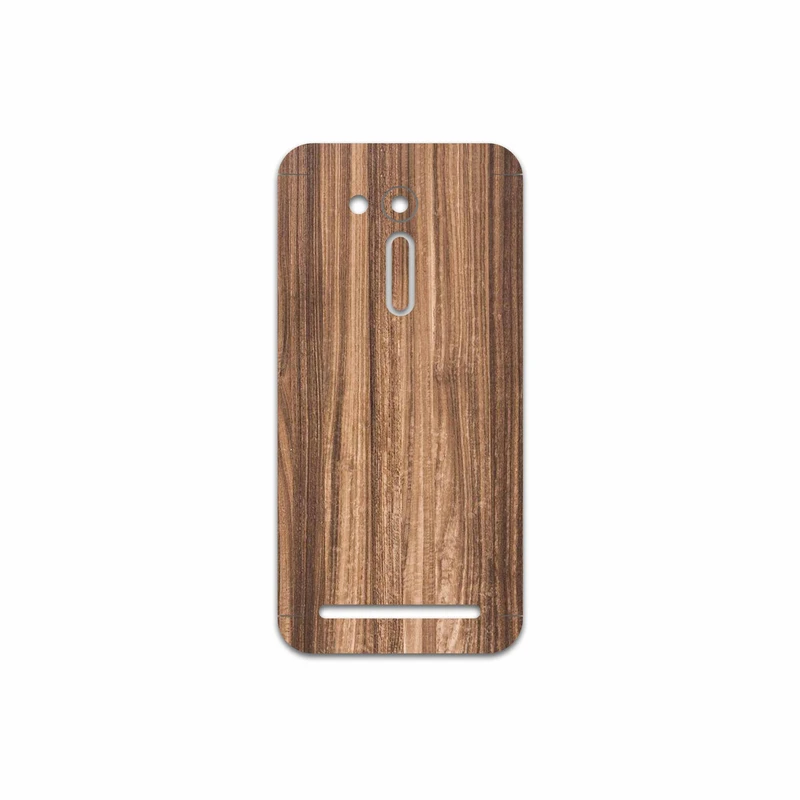 برچسب پوششی ماهوت مدل Light Walnut Wood مناسب برای گوشی موبایل ایسوس Zenfone Go