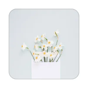 زیر لیوانی کاکتی طرح گل مدل mp17654