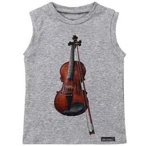 تاپ دخترانه 27 مدل Violin Fiddle Bow کد MH830