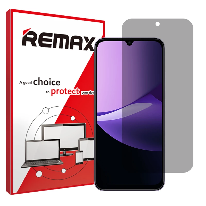 محافظ صفحه نمایش حریم شخصی ریمکس مدل Resistant مناسب برای گوشی موبایل شیائومی Redmi 15C 4G