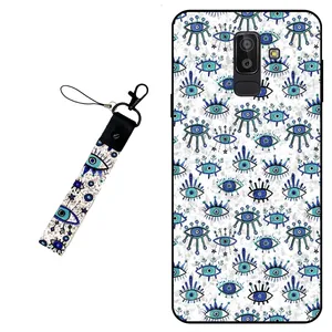 Megafone Devil eye 6464 Cover for Samsung Galaxy J8 2018 With Wrist strap