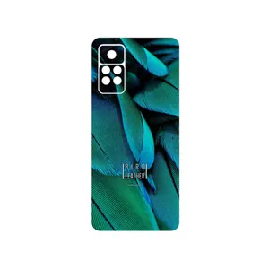 MAHOOT Green Feather Cover Sticker for Xiaomi Redmi Note 11 Pro