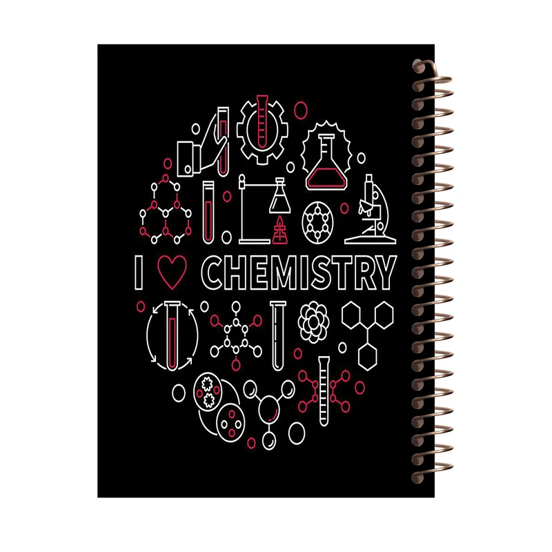 دفتر مشق 60 برگ طرح شیمی کد M474