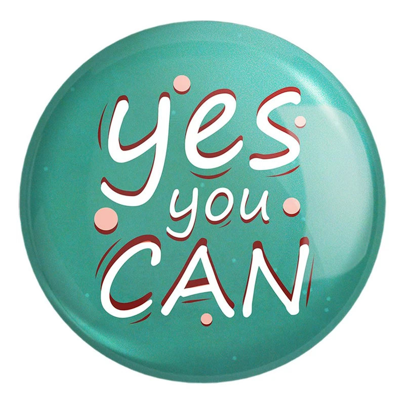 پیکسل خندالو طرح Yes You Can کد 10046 مدل بزرگ