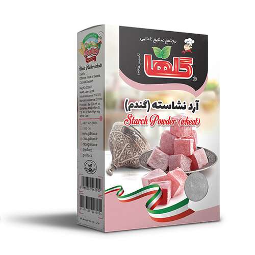 آرد نشاسته گندم گلها - 120 گرم
