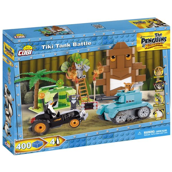 ساختنی کوبی مدل Tiki Tank Battle ساختنی کوبی مدل Tiki Tank Battle