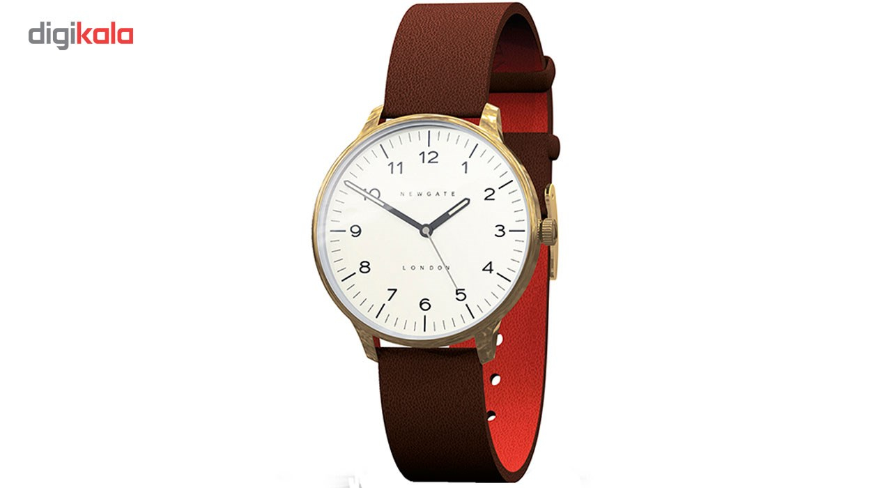 ساعت مچی عقربه ای نیوگیت مدل Blip Brass Case Cream Dial