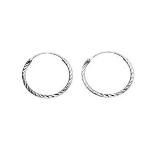 گوشواره نقره بیسیک مدل H248