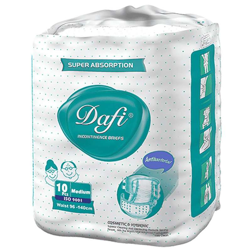 پوشک بزرگسال دافی مدل Medium بسته 10 عددی