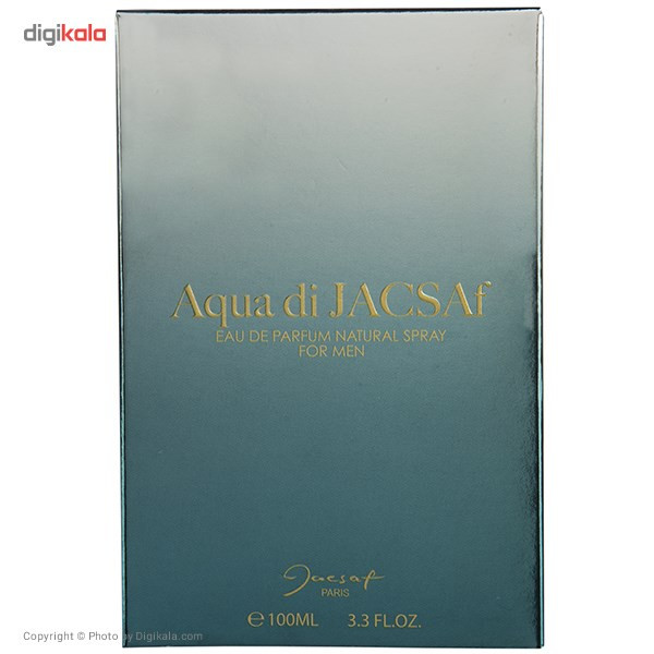 ادو پرفیوم مردانه ژک‌ ساف مدل Aqua Di Jacsaf حجم 100 میلی لیتر