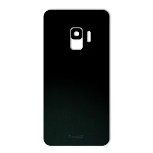 MAHOOT Black-suede Special Cover Sticker for Samsung S9