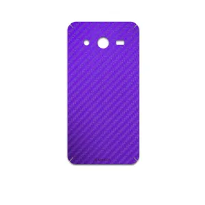 MAHOOT Purple-Fiber Cover Sticker for Samsung Galaxy Core 2