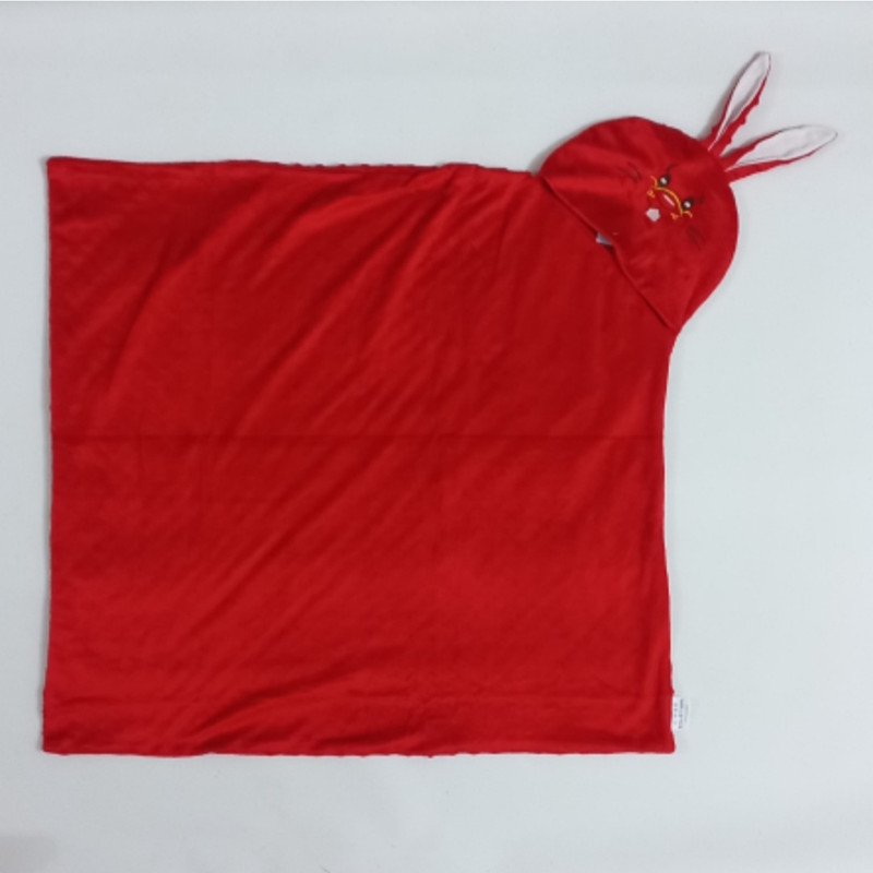 پتو نوزادی مدل خرگوشی کد 02 ابعاد 83×76 سانتی متر