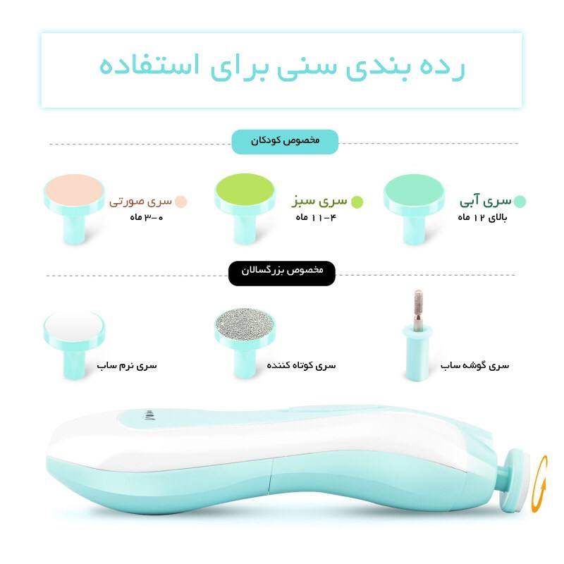 سوهان ناخن کودک مدل TD-288 -  - 3