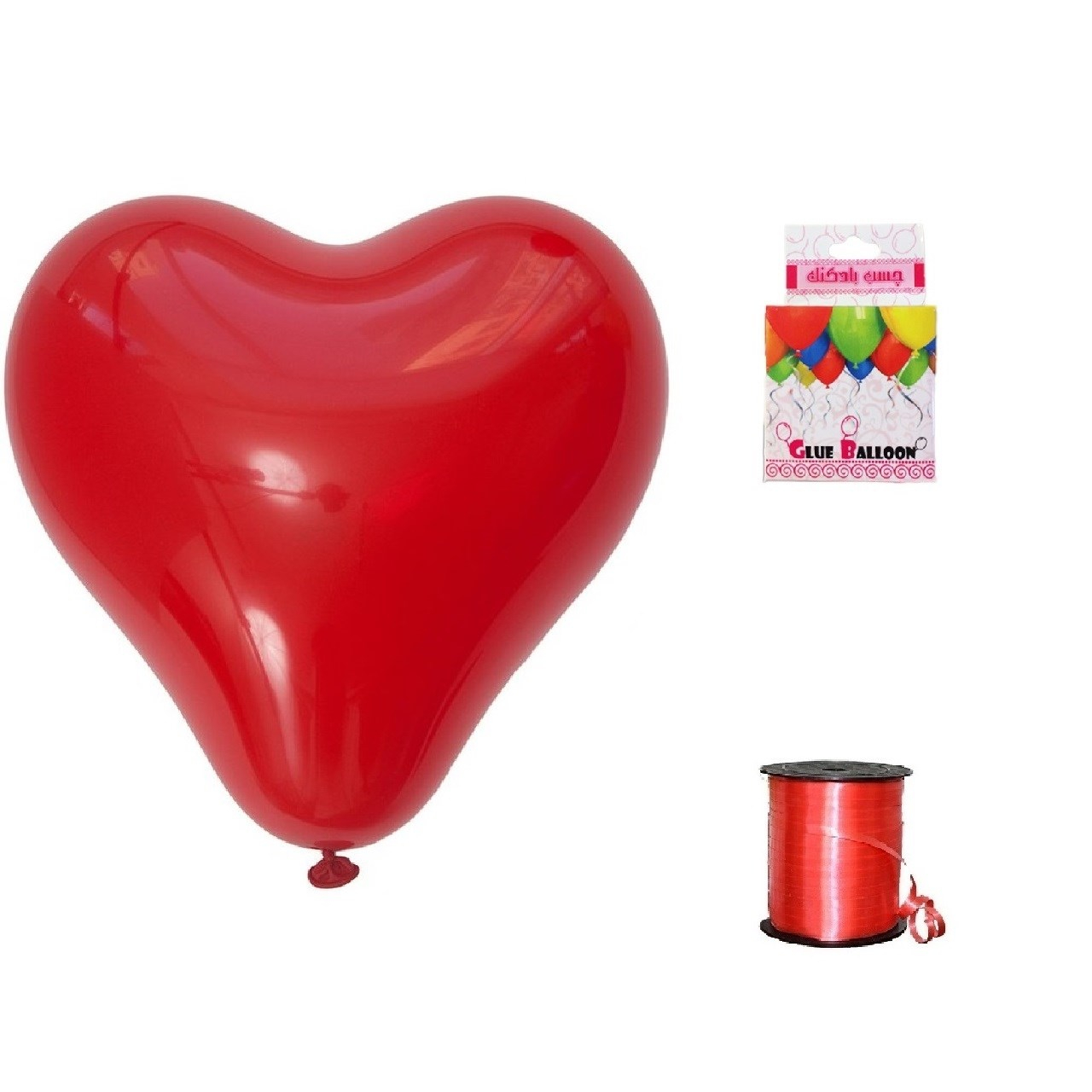 پک بادکنک آرایی آقای هدیه مدل قلبی لاتکسی Helium Quality پک بادکنک آرایی آقای هدیه مدل قلبی لاتکسی Helium Quality