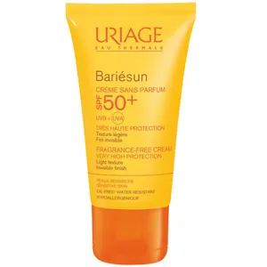کرم ضد آفتاب اوریاژ سری Bariesun مدل Invisible Finish Fragrance Free SPF50 حجم 50 میلی لیتر