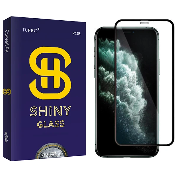 محافظ صفحه نمایش سرامیکی آتوچبو مدل Shiny Glass مناسب برای گوشی موبایل اپل Iphone 11 pro
