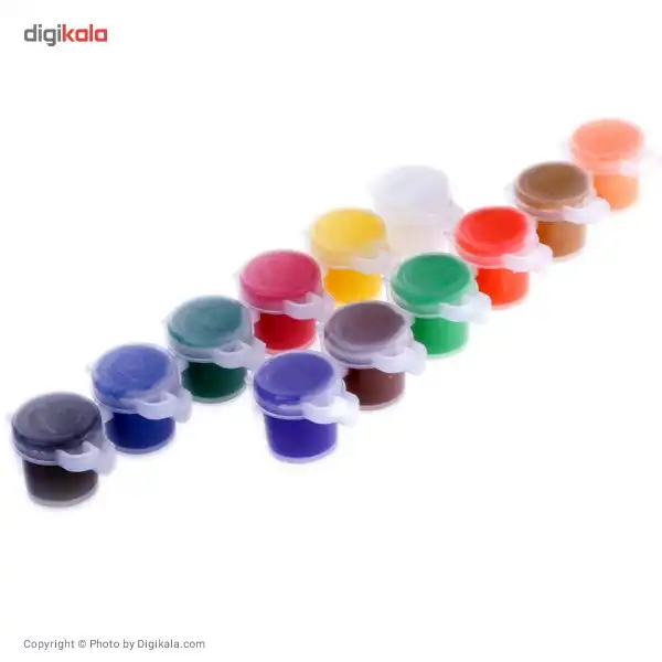 گواش 12 رنگ آریا کد 4015