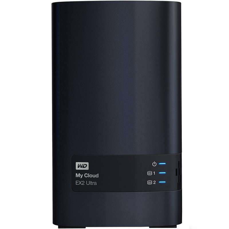 ذخیره ساز تحت شبکه وسترن دیجیتال سری قرمز مدل My Cloud EX2 Ultra WDBVBZ0120JCH-EESN ظرفیت 12 ترابایت ذخیره ساز تحت شبکه وسترن دیجیتال سری قرمز مدل My Cloud EX2 Ultra WDBVBZ0120JCH-EESN ظرفیت 12 ترابایت