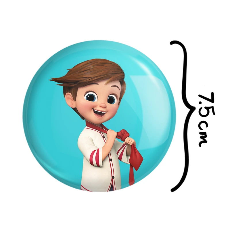 آینه جیبی خندالو طرح بچه رئیس Boss Baby مدل تاشو کد 10328 