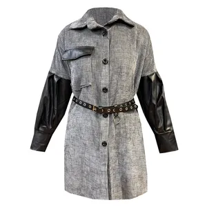 مانتو زنانه مدل سولو پاییزی کد 04