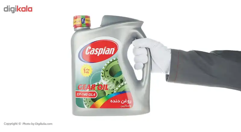 روغن گیربکس خودرو کاسپین مدل EP-140 GL4 حجم 3.8 لیتر