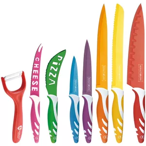 ست چاقوی آشپزخانه‌ 8 پارچه رویالتی لاین مدل RL COL7M