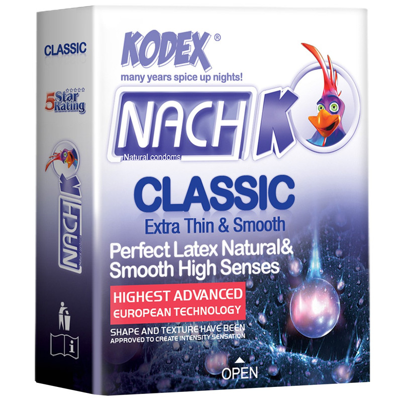 کاندوم کدکس مدل Classic بسته 3 عددی