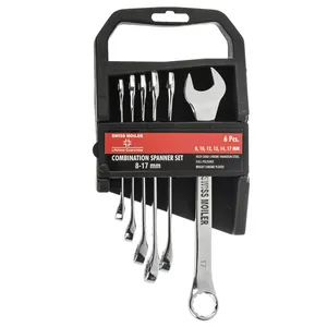 Swiss Moiler 8-17 Combination Wrench 6 PCS