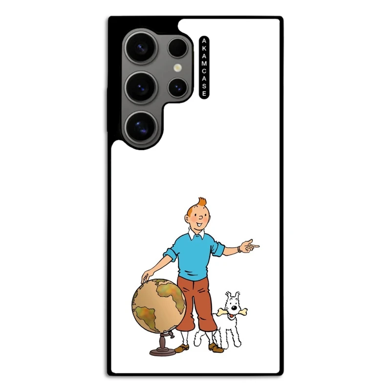 کاور آکام مدل AMC-WSGS24U-TINTIN-14 مناسب برای گوشی موبایل سامسونگ Galaxy S24 Ultra