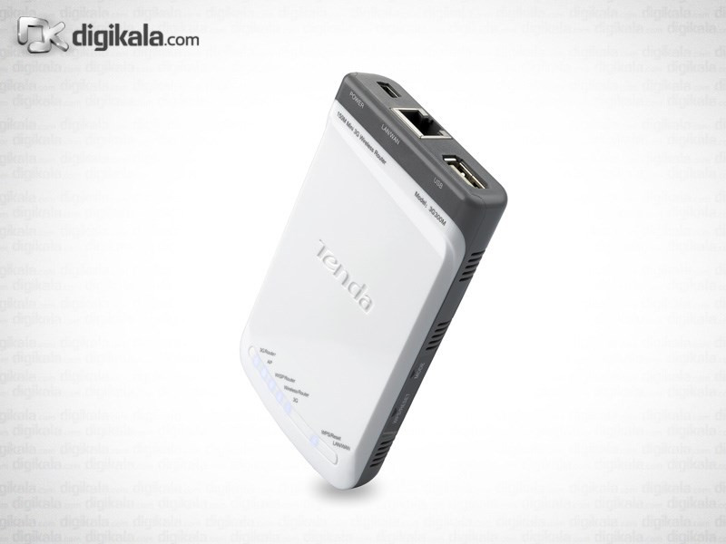 روتر تک پورت بی‌سیم و قابل حمل تندا مدل 3G300M