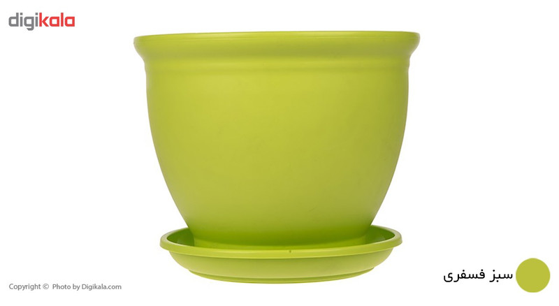 گلدان شهرآذین مدل 3030 ارتفاع 24 سانتیمتر گلدان شهرآذین مدل 3030 ارتفاع 24 سانتیمتر