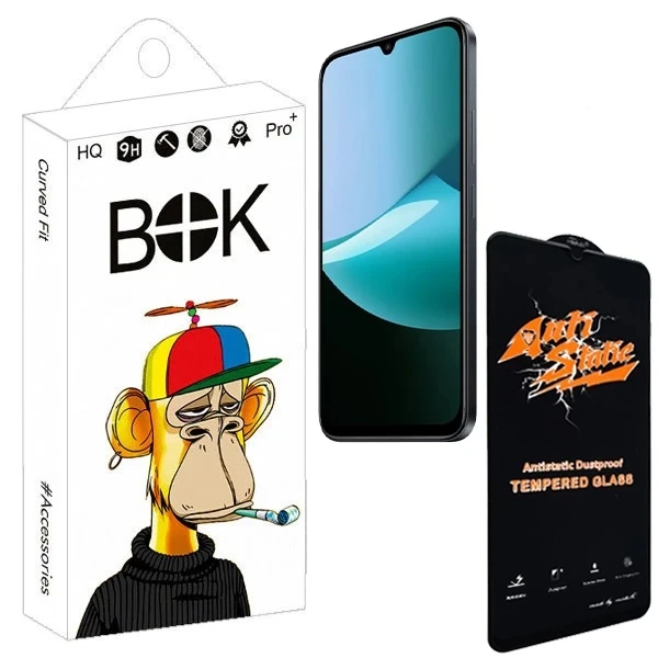 محافظ صفحه نمایش بوک مدل  antistatic tic مناسب برای گوشی موبایل iphone 12 promax