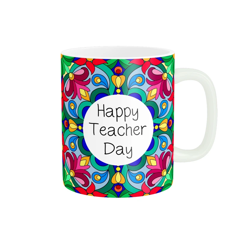 ماگ پاد آفرین مدل مناسبتی طرح روز معلم مبارک کد p8880