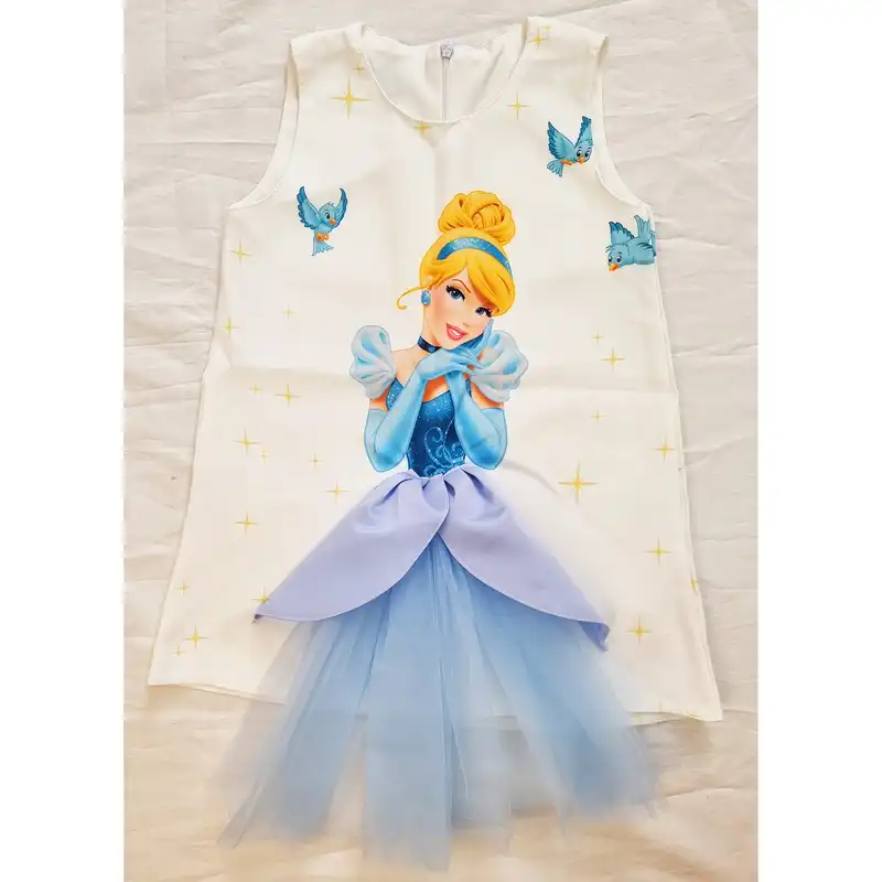 پیراهن دخترانه مدل سیندرلا