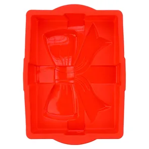QUAL Rectangle Bow Tie Cake Mold