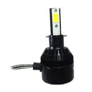 لامپ خودرو دی هفت مدل H3 یخی بسته 2 عددی