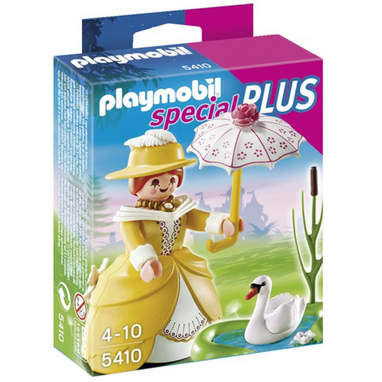ساختنی پلی‌ موبیل مدل Playmobil Victorian Lady with Pond 5410