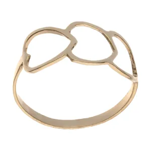 انگشتر طلا 18 عیار زنانه میم سا مدل 14032132