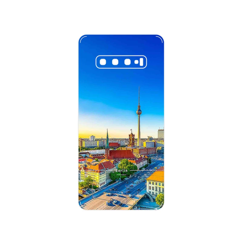 برچسب پوششی ماهوت مدل City of Berlin مناسب برای گوشی موبایل سامسونگ Galaxy S10 Plus