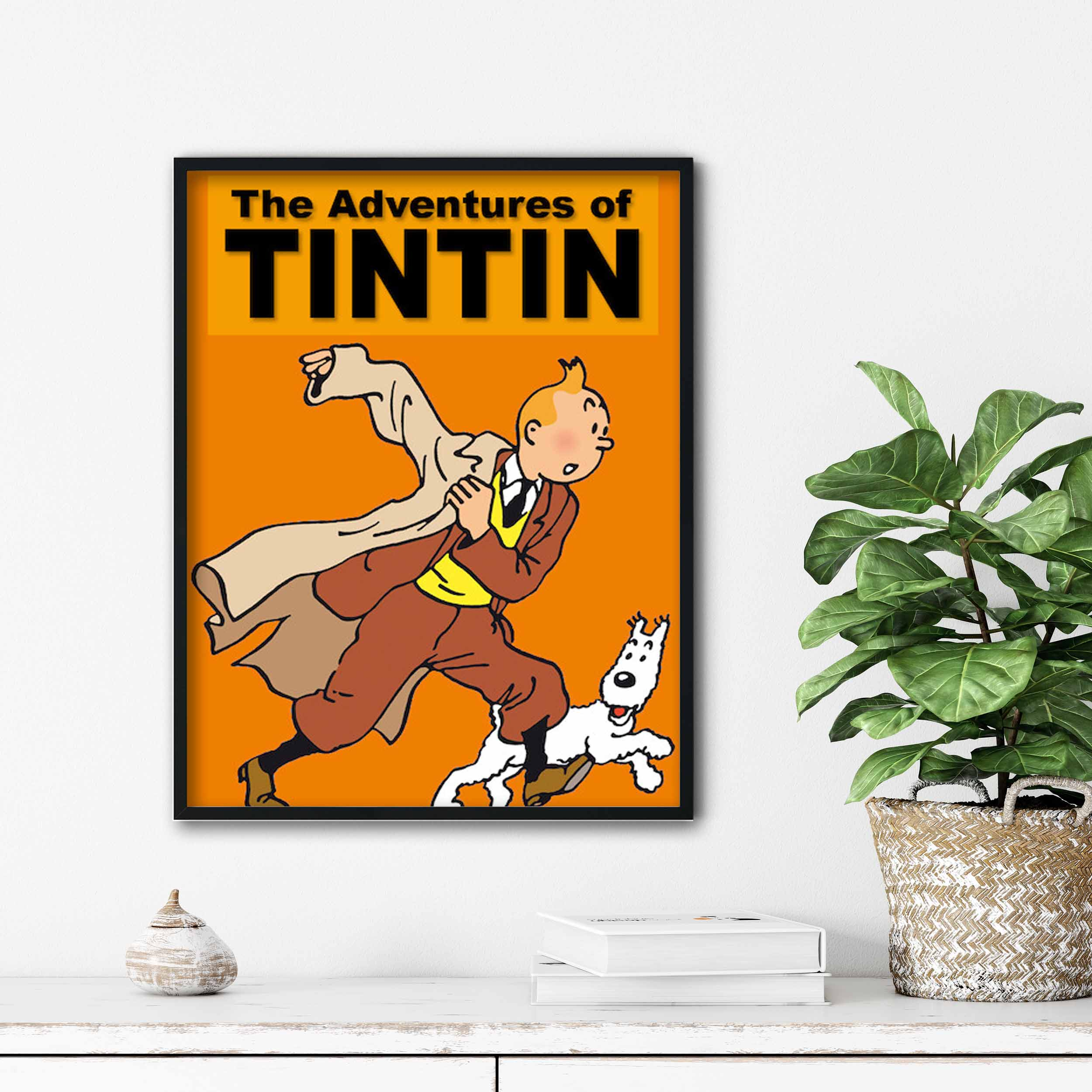 تابلو آتریسا مدل پوستر فیلم tin tin کد ATm190