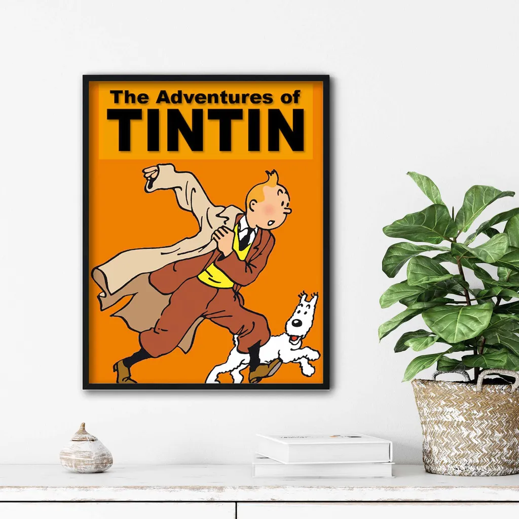 تابلو آتریسا مدل پوستر فیلم tin tin کد ATm190